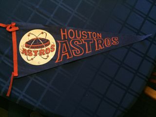 Vintage Houston Astros Wall Pennant Astro Dome 1967