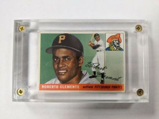 1955 Roberto Clemente Pittsburgh Pirates Topps 164 Rc Rookie Card Ex 120419dbcd