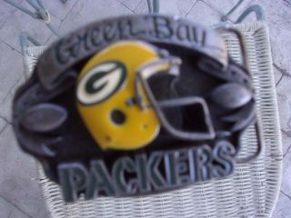 Green Bay Packers Vintage 1987 Official Nfl Football Limited Edition Belt Buckle