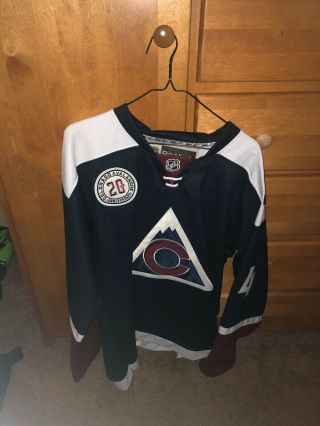 Nhl Colorado Avalanche 4 Barrie Hockey Jersey Size 52