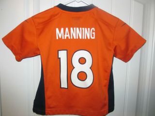 Peyton Manning - Denver Broncos Jersey - Nike Toddler 4T 2