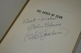 The Caves Of Fear Signed John Blaine Hal Goodwin Rick Brant Adventure 1951 Vtg