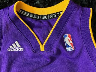 NBA Los Angeles Lakers Adidas Kobe Bryant 24 Boy Kids Toddler Jersey Sz 2T 3
