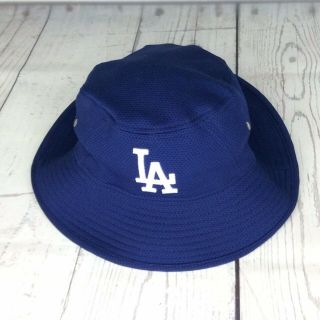 Era One Size La Dodgers Bucket Hat Blue Baseball Sun
