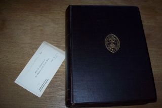 (b4.  3) 1934 The Trades House Of Glasgow Ad 1713 - 1777,  Limited Edition