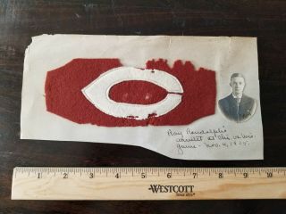 1905 University Of Wisconsin Vs.  Chicago Scrapbook Page With Armband