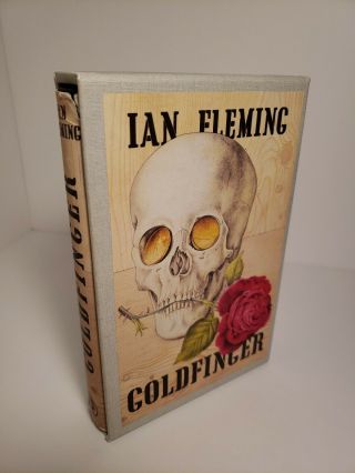 Ian Fleming Goldfinger 1st Edition Library (fel)