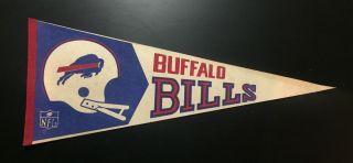 Vintage Buffalo Bills Nfl Pennant