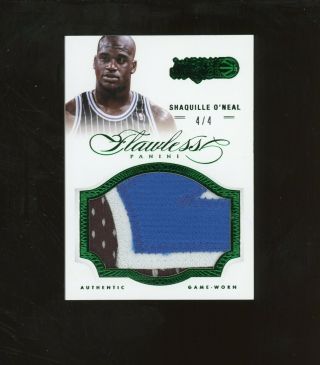 2012 - 13 Flawless Emerald Shaquille O 