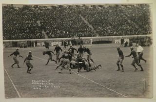 1920 Cornell Vs.  Columbia Football Action Real Photo Postcard