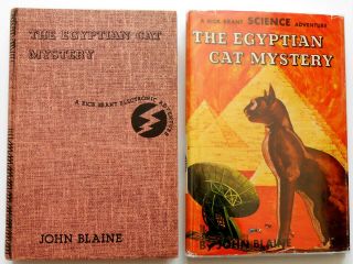 Rick Brant 16 The Egyptian Cat Mystery Dj 1st Ed