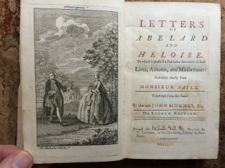 1759 Letters Of Abelard & Heloise With Their Lives,  Amours & Misfortunes - 3 Plate