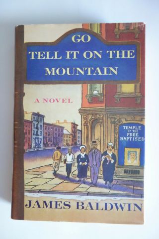 James Baldwin Go Tell It On The Mountain First Edition Library Hc Ships Fast