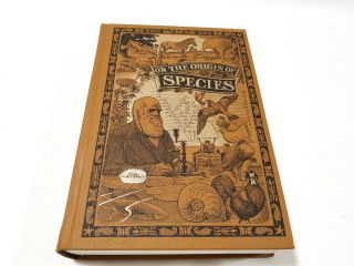 Charles Darwin Origin Of Species Folio Society Book Science Biology Animals