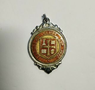 Old Rare Medal/pendant From The European Clubs Cup 1977 - Liverpool