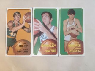 1970 71 Topps Basketball Complete Set Pete Maravich Rookie
