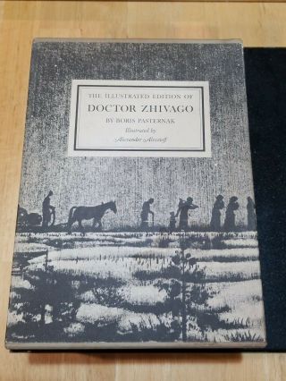 Doctor Zhivago By Boris Pasternak (1959) Illustrated,  Slipcase 1st Us Edition