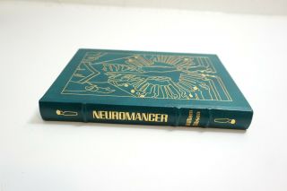 Neuromancer By William Gibson / 1990 Easton Press Leather Hb Book Sci - Fi Series