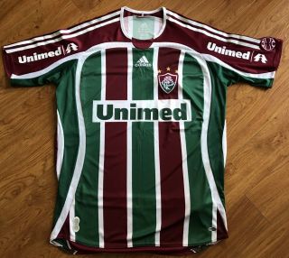 Adidas 2008 Fluminense Jersey Shirt Camiseta Soccer Football Brazil Brasil