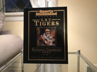Lsu Tigers 2003 Sports Illustrated Football National Champions Book