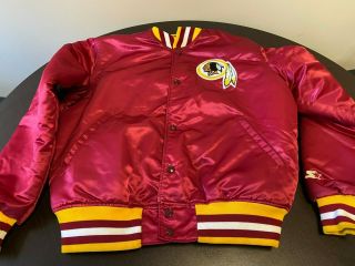 Washington Redskins Vintage Starter Jacket Size Large