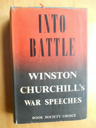 Into Battle Winston Churchill 