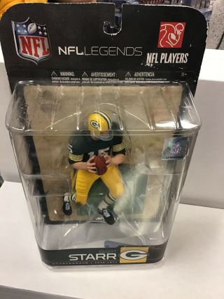 Bart Starr 2009 Mcfarlane Nfl Legends Green Bay Packers - In Package