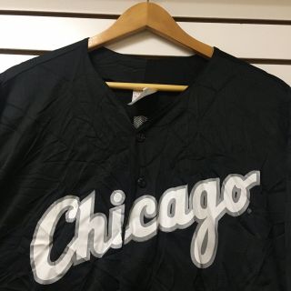 Vintage Chicago White Sox Frank Thomas Baseball Jersey Size 2xl Majestic 2