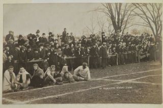 Circa 1905 Marietta Univ.  Vs.  Ohio Univ.  Of Athens Football Real Photo Postcard