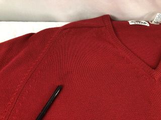 Vtg Kansas City Chiefs Sweater XXL 90’s Red NFL Antigua Knit 3