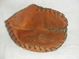 Vintage Nokona The Latch Cowhide Baseball Mitt Glove Model J315 Tommy Tatum