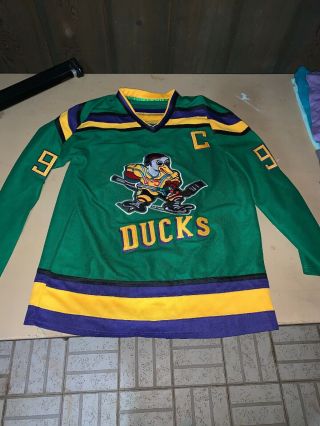 Paul Kariya Anaheim Mighty Ducks Green Throwback Ccm Nhl Jersey Size 46