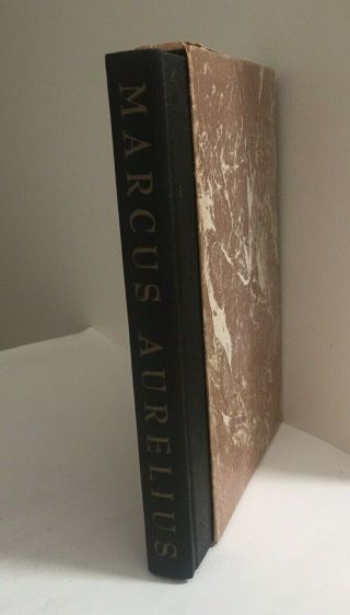 Marcus Aurelius Meditations 1956 Heritage Press Edition With Slip Case