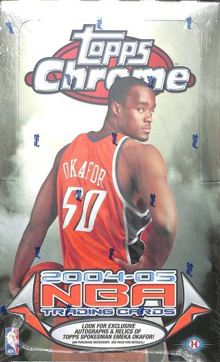 2004 - 05 Topps Chrome Basketball Hobby Box