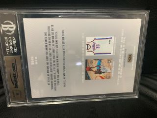 2018 THE BAR Kevin Durant 1/1 Signed Jersey Tag Patch BGS 9.  5 GEM w/10 AUTO 2
