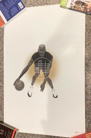 1997 Michael Jordan Poster The Master 5518 Nike