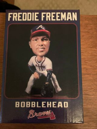 Atlanta Braves Freddie Freeman Bobblehead - 2013 Collectors Series - Nib