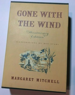Gone With The Wind Anniversary Edition Margaret Mitchell Illustrated Ben Stahl