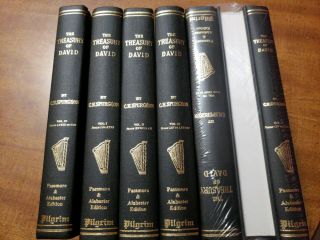2 Unabridged 7 Volumes C.  H.  Spurgeon The Treasury Of David Psalms Open Stock