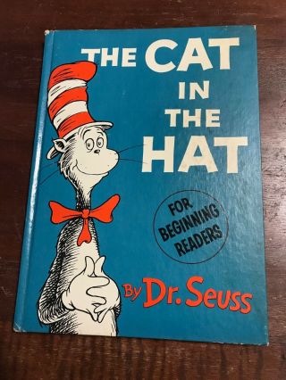 Beginner Books: Dr.  Seuss: The Cat In The Hat Hb Early Printing 1957 1st 2nd