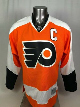 Mike Richards Philadelphia Flyers Vintage Authentic Reebok Jersey Adult Medium