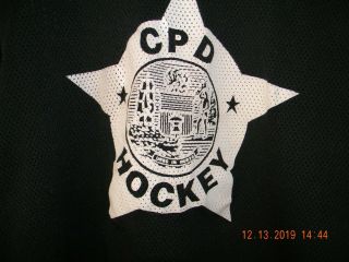 Chicago Police Hockey Jersey 2