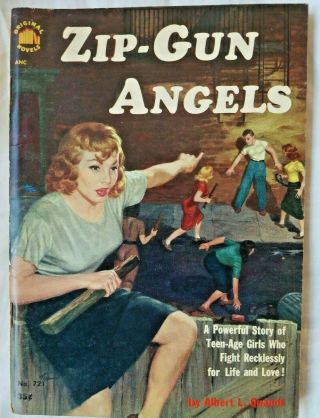 Zip - Gun Angels By Albert L Quandt Good Girl Art Novels