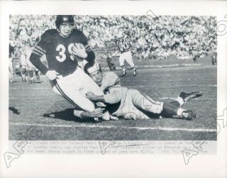 1950 Chicago Bears George Gulyanics Pass Vs Los Angeles Rams Press Photo