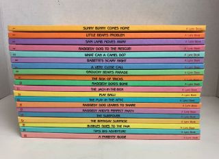 Vintage 1988 Raggedy Ann & Andy Grow And Learn Complete Set 1 - 20 Lynx Books
