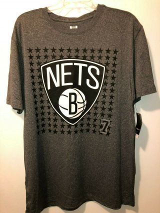 Kevin Durant Dri - Fit T - Shirt Brooklyn Nets Size Large Nba U With Tags