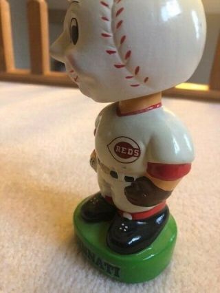 1960 ' s? Cincinnati Reds bobblehead nodder porcelain 3
