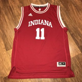 Adidas Indiana Hoosiers Basketball Jersey Yogi Ferrell 11 Isiah Thomas Youth Xl