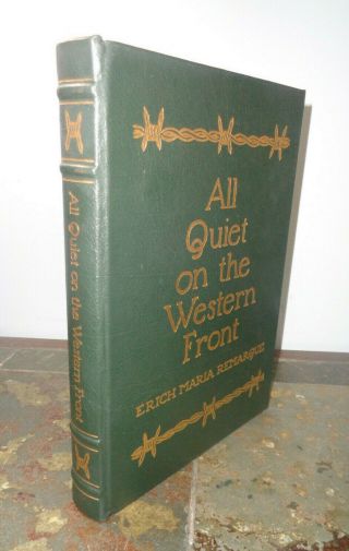 Easton Press All Quiet On The Western Front By Erich Maria Remarque