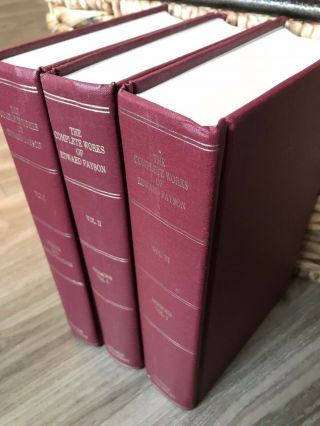 1987,  3 Vol.  Set,  Select Thoughts And Sermons Of The Late Rev.  Edward Payson